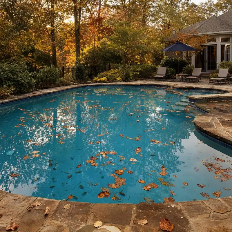 Fall & Winter Pool Maintenance in Raleigh, NC: Why Leaves Can Cause Bigger Problems Than You Think